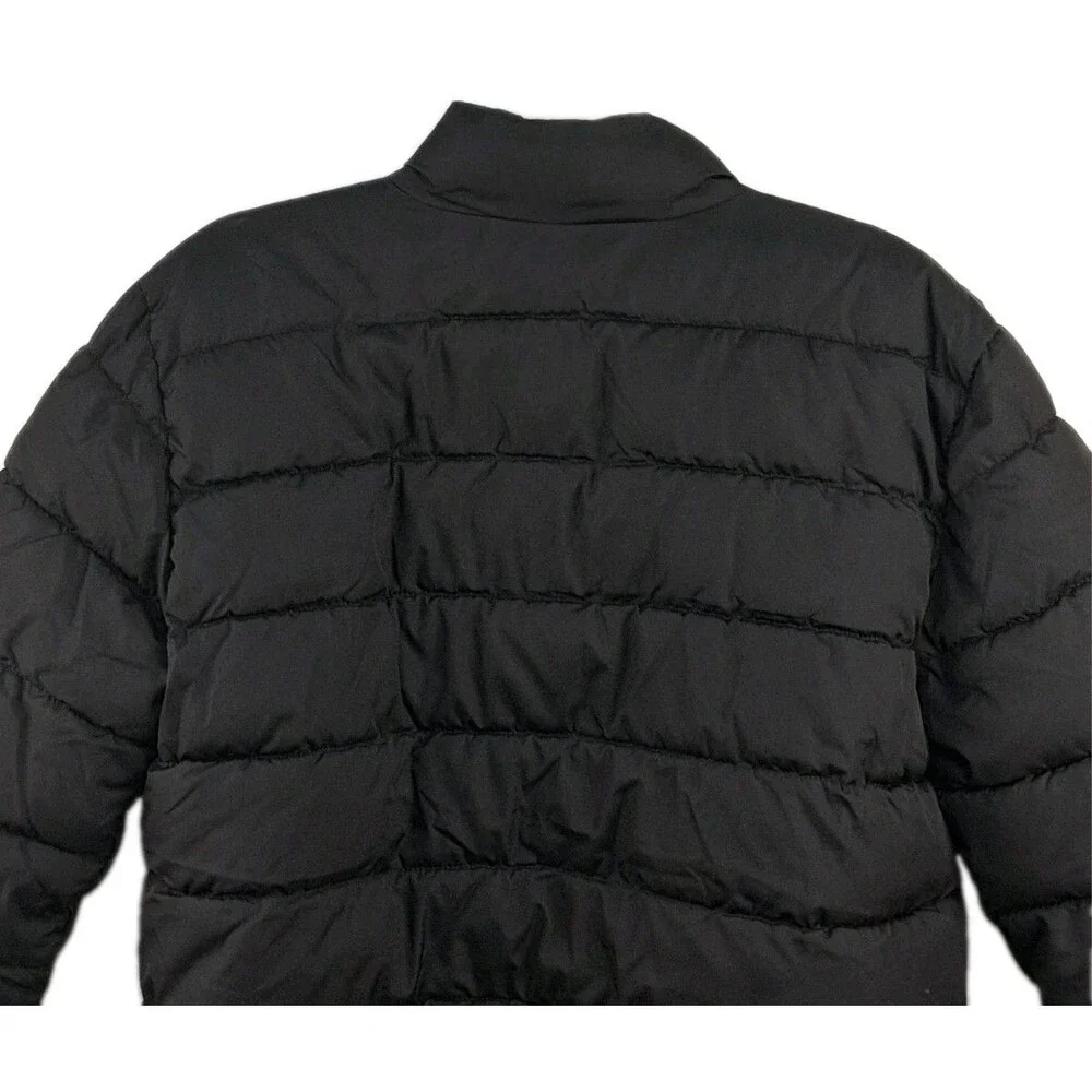 Children’s Place Puffer Jacket Kids Size 18 XXXL Black Lightweight Unisex